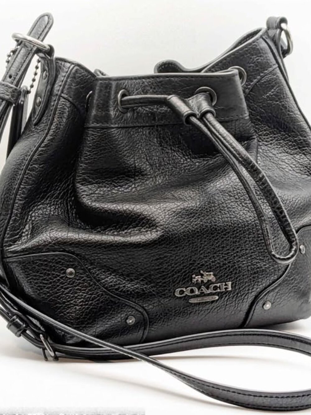 Coach Baby Mickie Drawstring Shoulder Bag